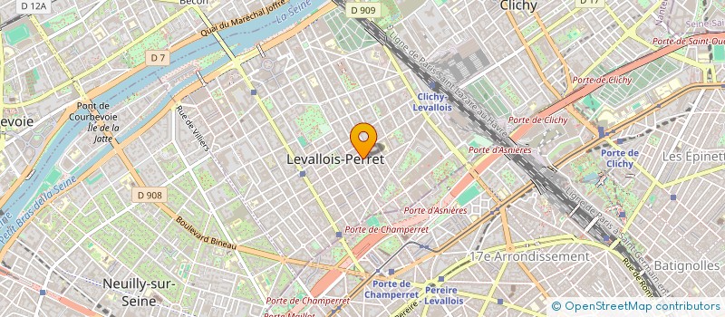 localisation de l'entreprise MADAME MELIA KALLIS à LEVALLOIS-PERRET