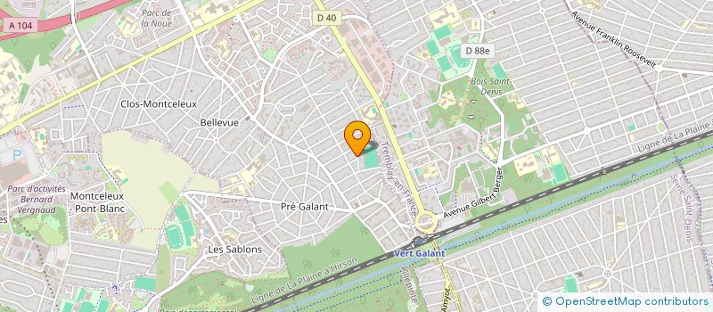localisation de l'entreprise MADAME MELIANA HADDADOU à VILLEPINTE