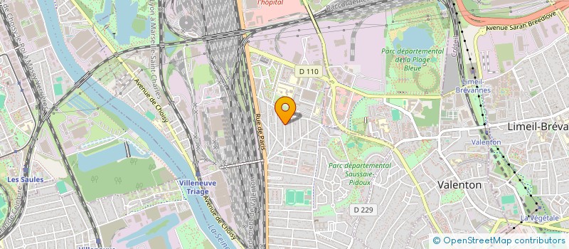 localisation de l'entreprise MADAME MELIANE ELIAN NTSO  VILLENEUVE-SAINT-GEORGES