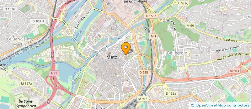 localisation de l'entreprise MADAME MELIE STOLL  METZ