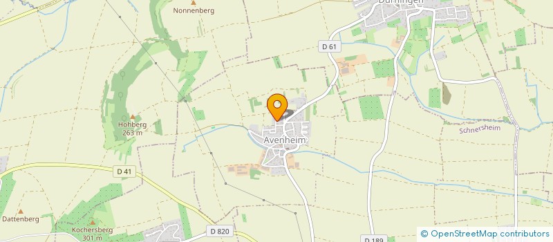 localisation de l'entreprise MADAME MELIHA DERVISECIC  WINTZENHEIM-KOCHERSBERG