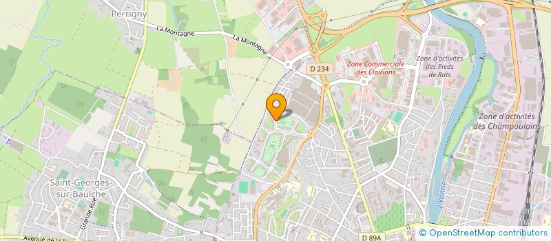 localisation de l'entreprise MADAME MELIKA BENMEDJANI à AUXERRE