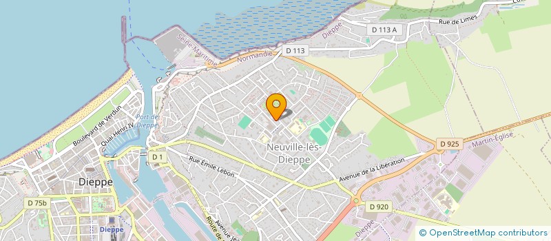 localisation de l'entreprise MADAME MELIKE GUNES à DIEPPE