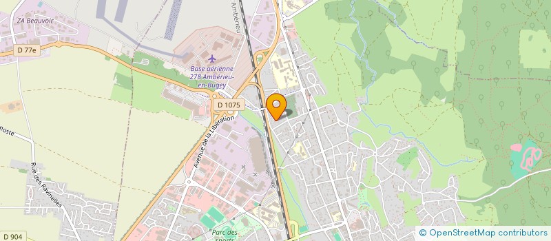 localisation de l'entreprise MADAME MELIKE OZGUL  AMBERIEU-EN-BUGEY