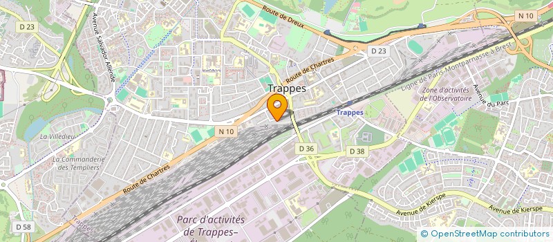 localisation de l'entreprise MADAME MELIKE OZTEMIR à TRAPPES