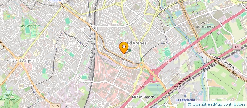 localisation de l'entreprise MADAME MELINA ANSARI à MONTPELLIER