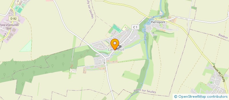 localisation de l'entreprise MADAME MELINA AVONDES  PONTS SUR SEULLES