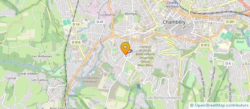 localisation de l'entreprise MADAME MELINA BALLIARD  JACOB-BELLECOMBETTE