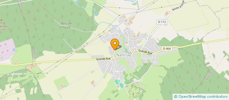 localisation de l'entreprise MADAME MELINA BAPTISTE  NANCRAY