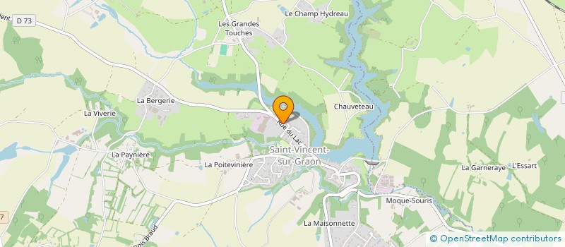 localisation de l'entreprise MADAME MELINA CHABOT  SAINT-VINCENT-SUR-GRAON