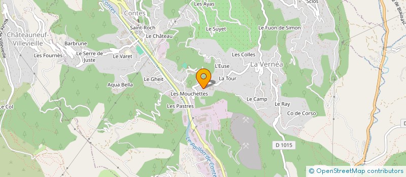 localisation de l'entreprise MADAME MELINA CHENITI  CONTES