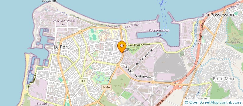 localisation de l'entreprise MADAME MELINA CHEREAU  LE PORT