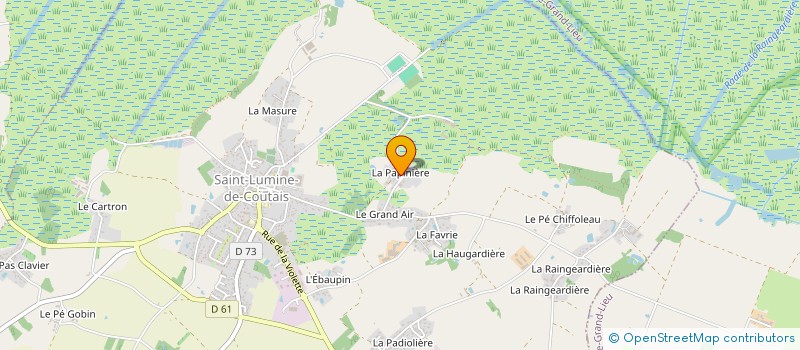 localisation de l'entreprise MADAME MELINA CHEVALLEREAU  SAINT-LUMINE-DE-COUTAIS