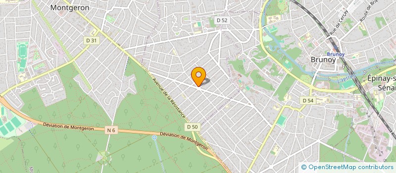 localisation de l'entreprise MADAME MELINA FLEURY  YERRES