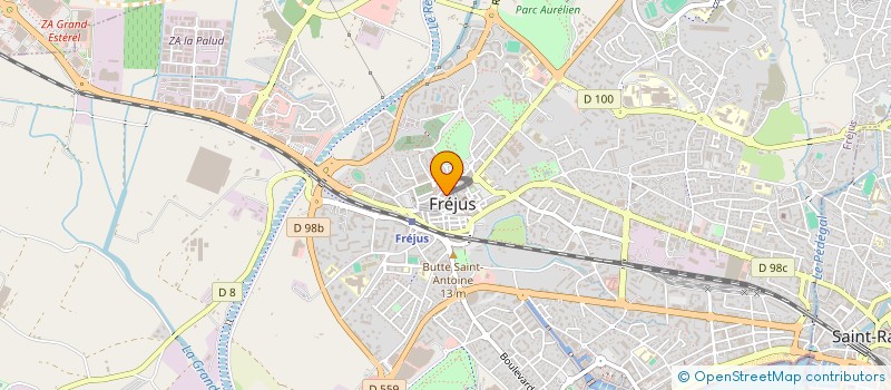 localisation de l'entreprise MADAME MELINA HADJIH à FREJUS