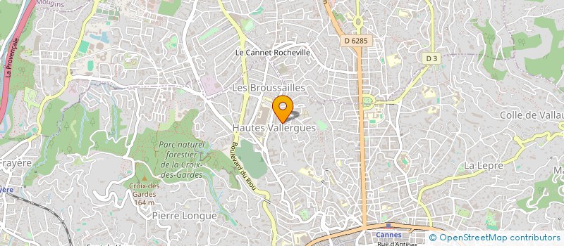 localisation de l'entreprise MADAME MELINA HAJJAJ  CANNES