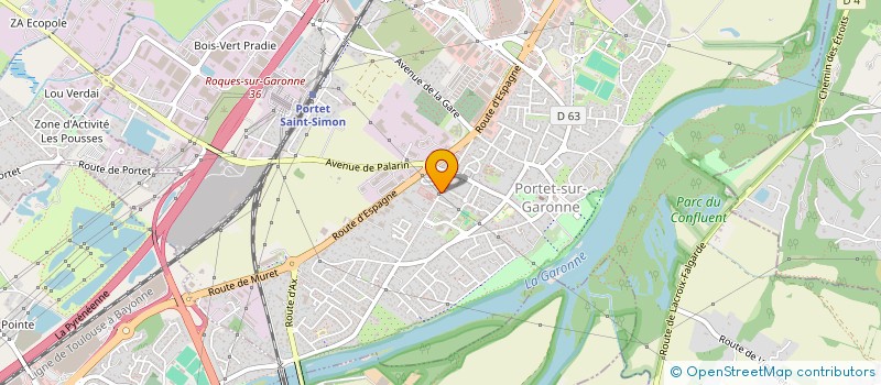 localisation de l'entreprise MADAME MELINA HOUALARD  PORTET-SUR-GARONNE