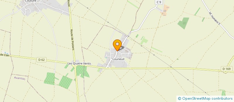 localisation de l'entreprise MADAME MELINA HUC  NIORT