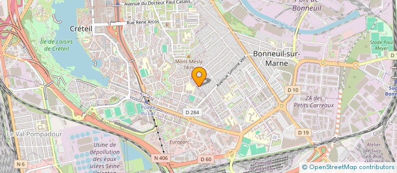 localisation de l'entreprise MADAME MELINA KOGUET à BONNEUIL-SUR-MARNE