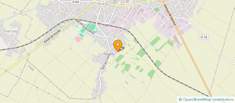 localisation de l'entreprise MADAME MELINA LAURENDEAU  MIGNALOUX-BEAUVOIR