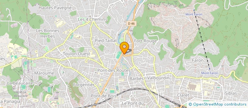 localisation de l'entreprise MADAME MELINA LEFKI  LA FARLEDE