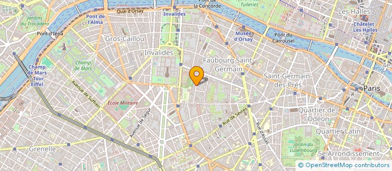 localisation de l'entreprise MADAME MELINA MAGDELENAT  PARIS