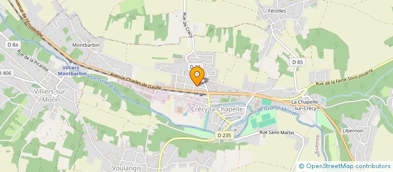 localisation de l'entreprise MADAME MELINA MAUREY  CRECY-LA-CHAPELLE
