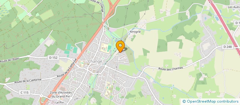 localisation de l'entreprise MADAME MELINA MELLAL  CHANGE