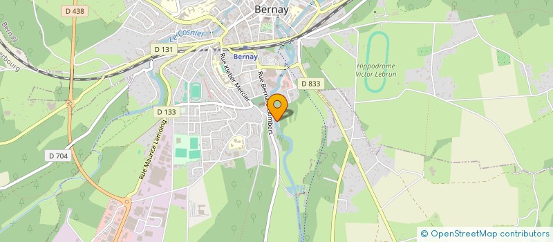 localisation de l'entreprise MADAME MELINA MOGO  BERNAY