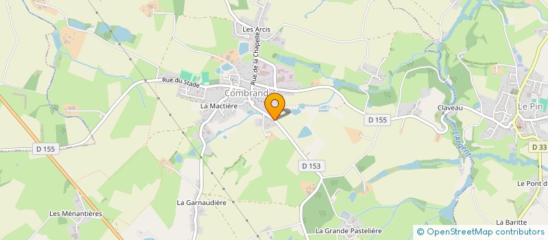 localisation de l'entreprise MADAME MELINA NATIER  COMBRAND