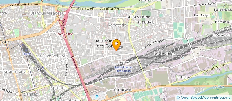 localisation de l'entreprise MADAME MELINA NIQUET  SAINT-PIERRE-DES-CORPS