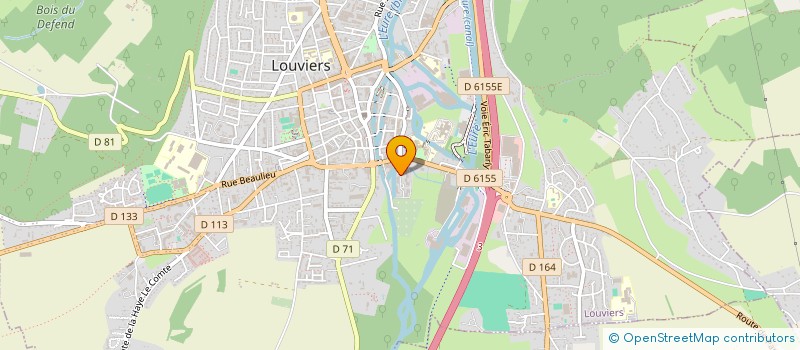 localisation de l'entreprise MADAME MELINA PILON à LOUVIERS