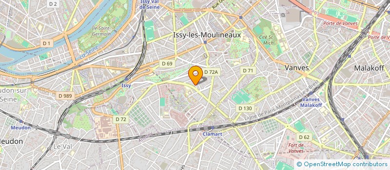 localisation de l'entreprise MADAME MELINA PINTO à ISSY-LES-MOULINEAUX