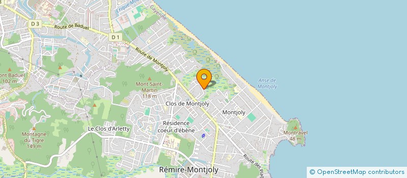 localisation de l'entreprise MADAME MELINA PLUMBER  REMIRE-MONTJOLY
