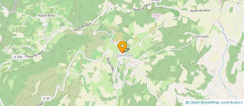 localisation de l'entreprise MADAME MELINA REVERT  CASENEUVE