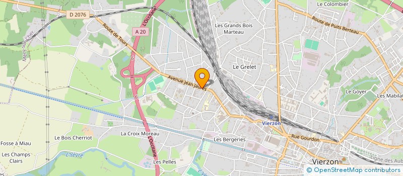 localisation de l'entreprise MADAME MELINA SCHECK  VIERZON