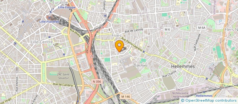 localisation de l'entreprise MADAME MELINA VALEMBOIS à LILLE