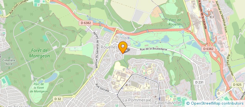 localisation de l'entreprise MADAME MELINA VICOMTE à LE HAVRE