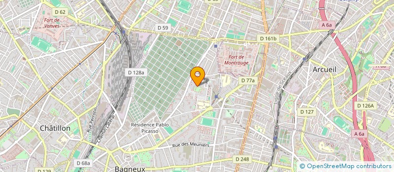 localisation de l'entreprise MADAME MELINCIA PECNARD à BAGNEUX