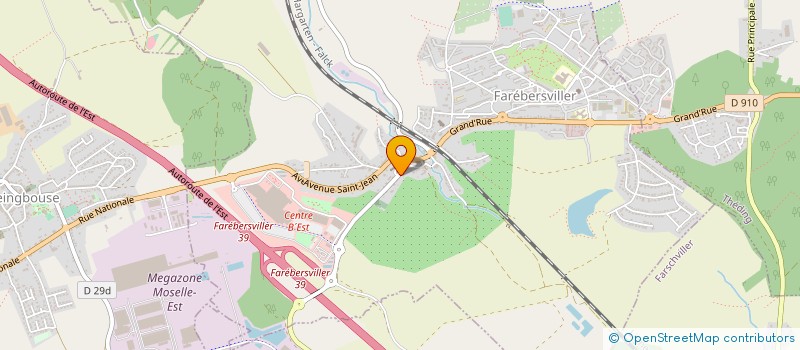 localisation de l'entreprise MADAME MELINDA BENMOUSSA  LOUPERSHOUSE