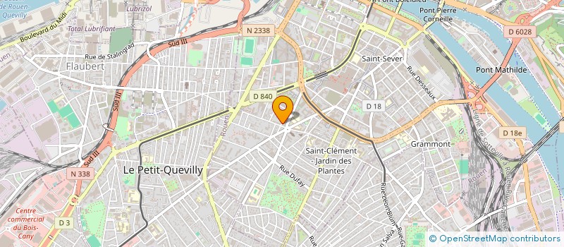 localisation de l'entreprise MADAME MELINDA BENYIK  ROUEN