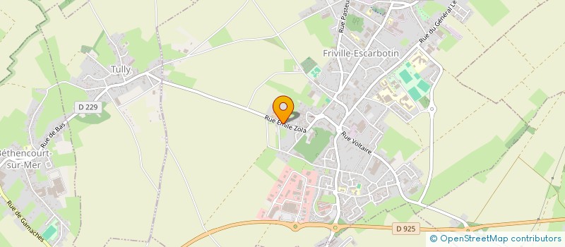 localisation de l'entreprise MADAME MELINDA BLONDIN  FRIVILLE-ESCARBOTIN