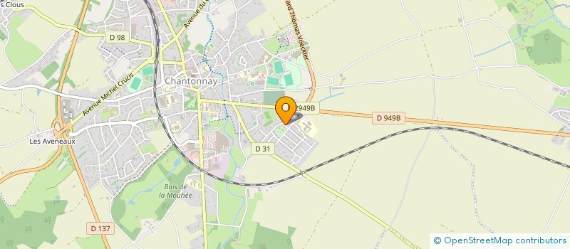 localisation de l'entreprise MADAME MELINDA CHESSE  CHANTONNAY