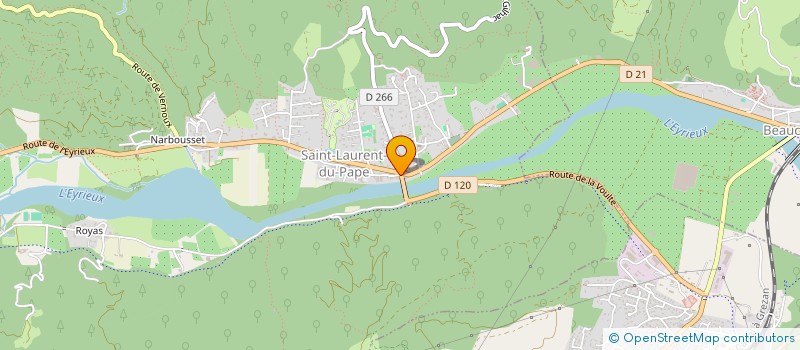 localisation de l'entreprise MADAME MELINDA DAUPHIN  CHARMES-SUR-RHONE