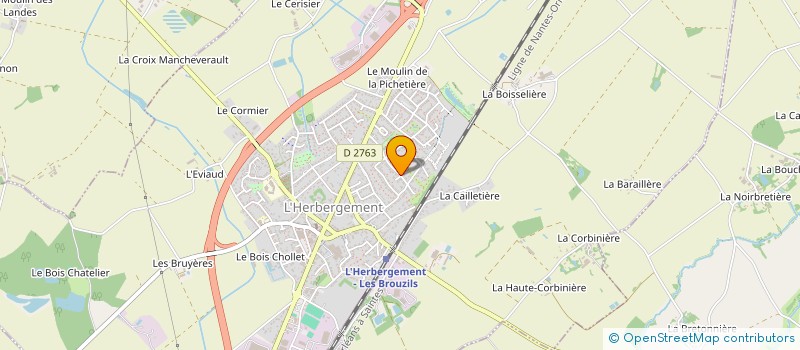 localisation de l'entreprise MADAME MELINDA DE CAMPO à L'HERBERGEMENT