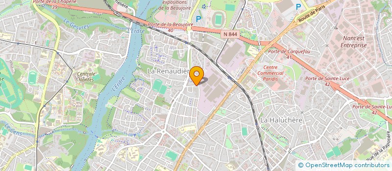 localisation de l'entreprise MADAME MELINDA DESVE à NANTES