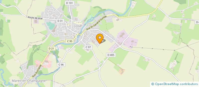 localisation de l'entreprise MADAME MELINDA ESNAULT  LOUE