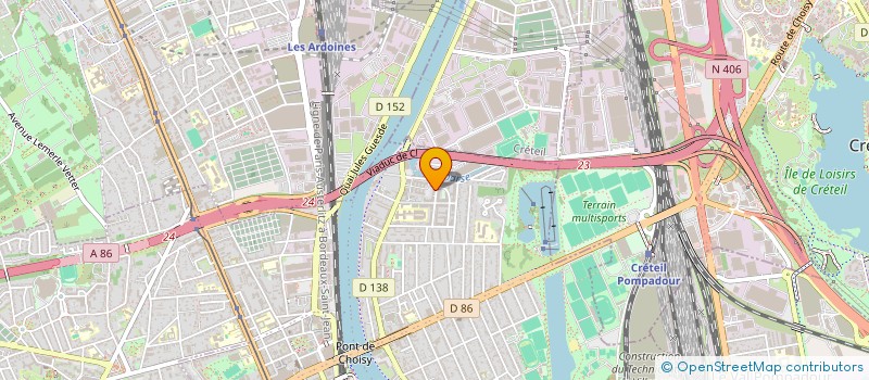 localisation de l'entreprise MADAME MELINDA FERNANDES à CHOISY-LE-ROI