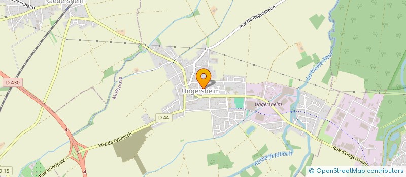 localisation de l'entreprise MADAME MELINDA FLESCH  UNGERSHEIM