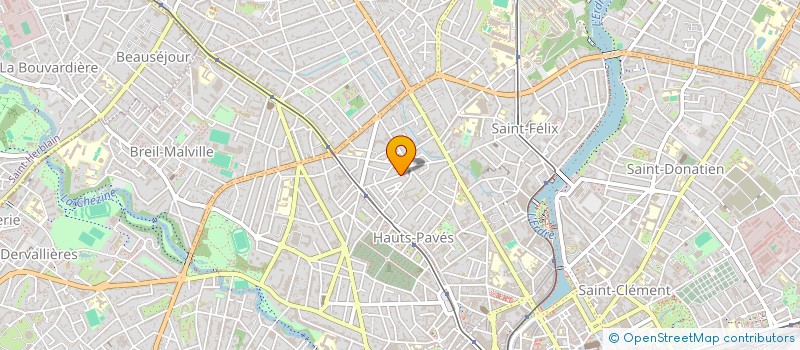 localisation de l'entreprise MADAME MELINDA GAY  NANTES